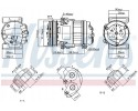 COMPRESSOR AIR CONDITIONING COMPRESSOR 890055 NISSENS Quality of parts according to GVO Q original with factory logo OEM OES
