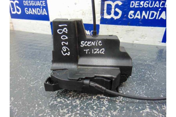 Cerradura puerta trasera izquierda, Renault Scenic Iii (Jz) Dynamique 2011