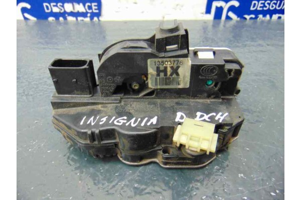 Cerradura puerta delantera derecha, Opel Insignia Sports Tourer Sport 2009, 13503778