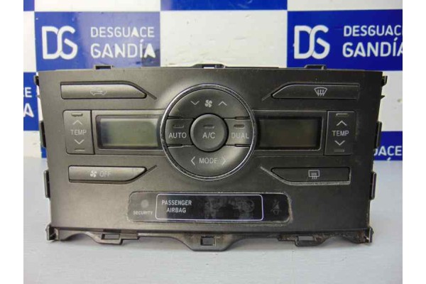 Mando climatizador, Toyota Auris (E15) Sol 2008, 55900-02220-B