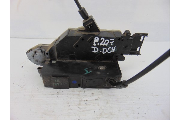 Cerradura puerta delantera derecha, Peugeot 207 X-Line 2007