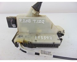 Cerradura puerta trasera izquierda, Peugeot 208 GT Line 2016, 9812501280