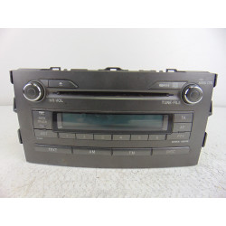 86120-0250 SISTEMA AUDIO / RADIO CD TOYOTA AURIS (E15)