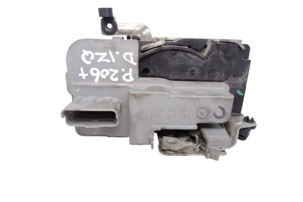 Cerradura puerta delantera izquierda, Peugeot 206 + Básico 2010