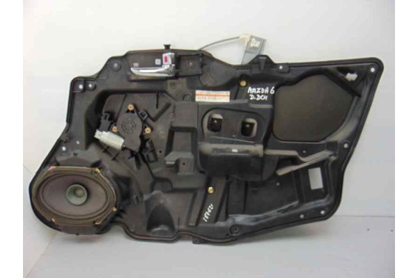 Elevalunas delantero derecho, Mazda 6 Berlina (Gg) 2.0 CRTD 120 Active (5-ptas.) 2004