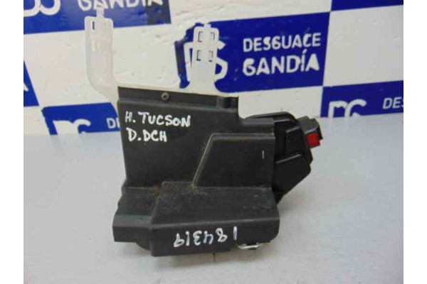 Cerradura puerta delantera derecha, Hyundai Tucson (Jm) 2,0 CRDi VGT Comfort Full 4X4 2007