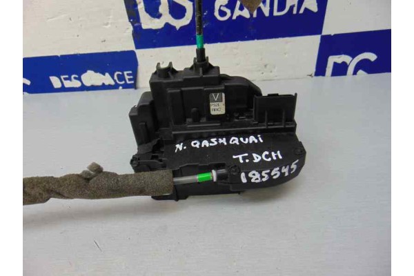 Cerradura puerta trasera derecha, Nissan Qashqai (J10) Acenta 2007