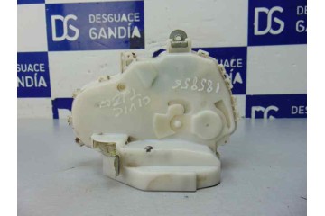 Cerradura puerta trasera izquierda, Honda Civic 5 Puertas (Fk) 1.8 Comfort 2011
