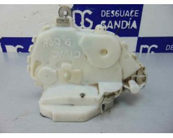 Cerradura puerta delantera derecha, Honda Civic 5 Puertas (Fk) 1.8 Comfort 2011