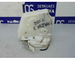 Cerradura puerta trasera izquierda, Mazda 3 Berlina (Bl) Active 2010
