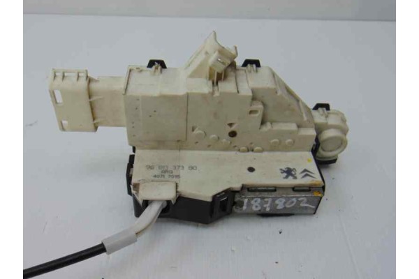 Cerradura puerta trasera izquierda, Peugeot 407 Sw Premium 2004, 9681337380