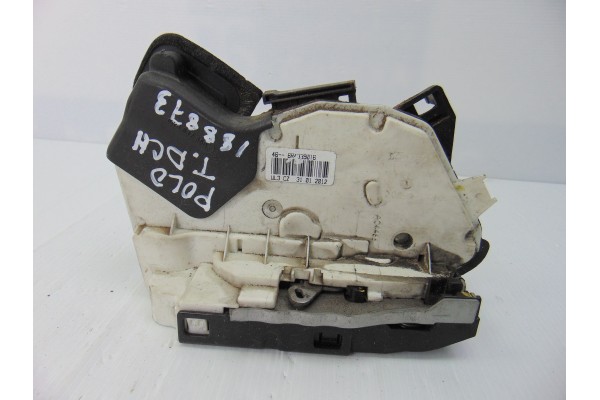Cerradura puerta trasera derecha, Volkswagen Polo V (6R1) Advance 2012, 6R4839016