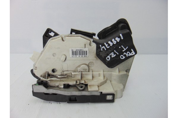 Cerradura puerta trasera izquierda, Volkswagen Polo V (6R1) Advance 2012, 6R4839015