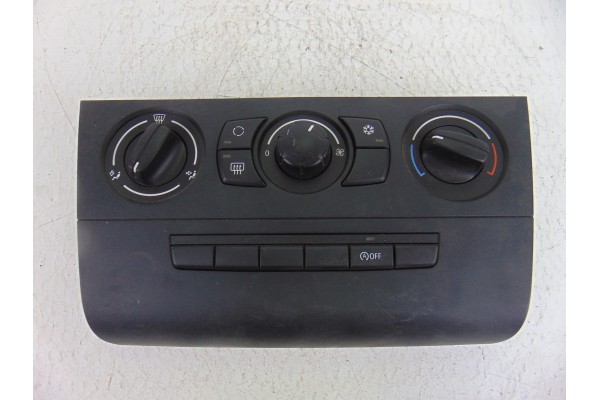 Mando climatizador, Bmw Serie 1 Berlina (E81/E87) 118d 2009, 9168116