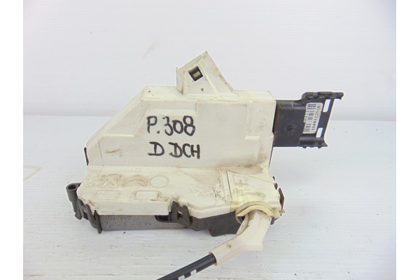 Cerradura puerta delantera derecha, Peugeot 308 Premium 2009