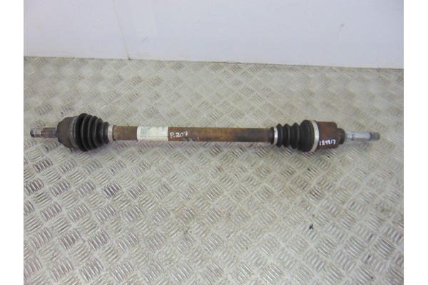 Transmision delantera derecha, Peugeot 207 X-Line 2007