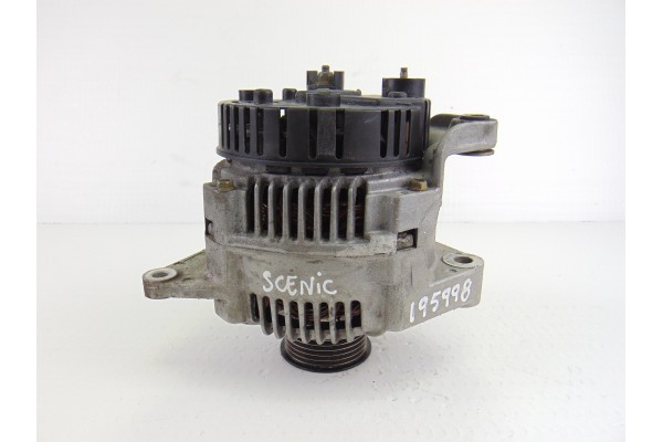 Alternador, Renault Megane I Scenic (JA0) 1.9 D Alize 1999, 7700424582