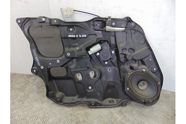 Elevalunas delantero izquierdo, Mazda 3 Berlina (Bk) 1.6 CRDT Active 2007