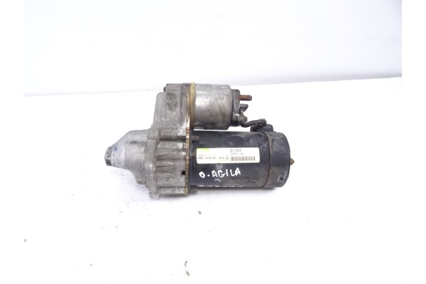 Motor arranque, Opel Agila Básico 2001, 09130838