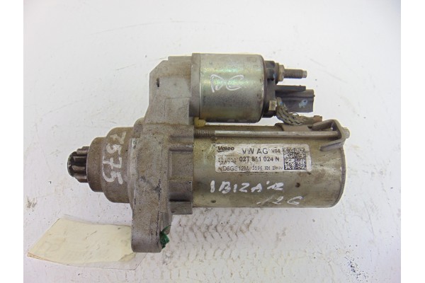 Motor arranque, Seat Ibiza Berlina (6J5) Reference 2012, 02T911024N