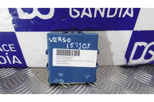 Módulo electrónico, Toyota Corolla Verso (R1) 2.2 D-4D Sol 2008, 89618-0F020