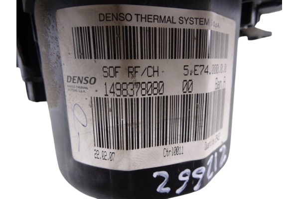 1498378080 MOTOR CALEFACCION PEUGEOT EXPERT FURGÓN Furg. 2007 1498378080 212662 PEUGEOT - 1