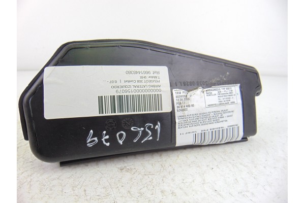 Airbag lateral izquierdo, Peugeot 308 Confort 2008, 9661448380