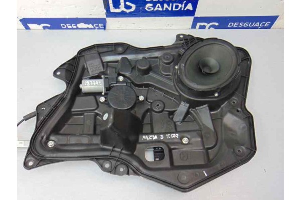Elevalunas trasero izquierdo, Mazda 3 Berlina (Bl) Active 2012