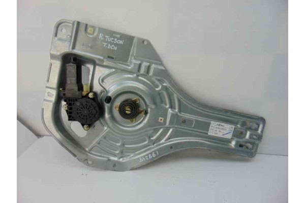 Elevalunas trasero derecho, Hyundai Tucson (Jm) 2.0 CRDi Comfort 2005