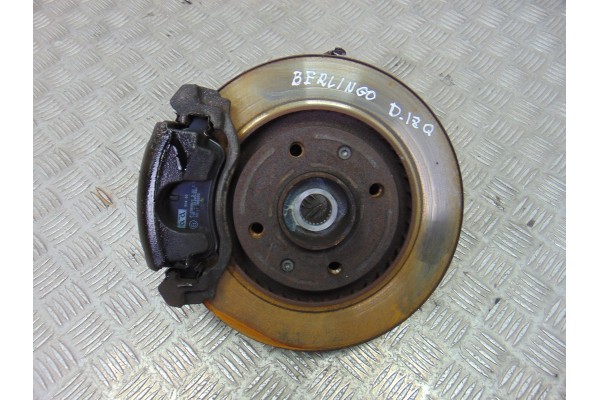 Mangueta delantera izquierda, Citroen Berlingo 1.9 D 600 Furg. 2006