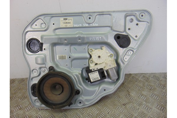 Elevalunas trasero derecho, Volvo S40 Berlina 1.6 D Kinetic 2006, 30739184AC