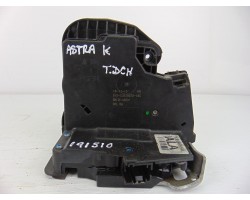Cerradura puerta trasera derecha, Opel Astra K Berlina 5P Dynamic Start/Stop 2016, 13596956