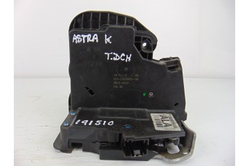 Cerradura puerta trasera derecha, Opel Astra K Berlina 5P Dynamic Start/Stop 2016, 13596956