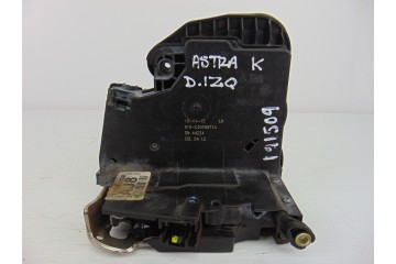 Cerradura puerta delantera izquierda, Opel Astra K Berlina 5P Dynamic Start/Stop 2016, 13594358
