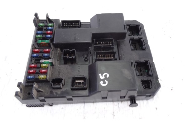 Caja reles / fusibles, Citroen C5 Berlina 2.0 HDi Premier 2003, 9651197380