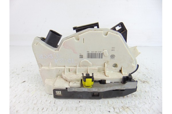 Cerradura puerta trasera derecha, Seat Ibiza Berlina (6J5) Reference 2015, 6J0839016F