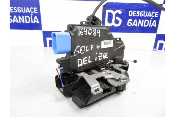 Cerradura puerta delantera izquierda, Volkswagen Golf Plus V (5M1) Edition 2007, 9 PINS