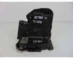 Cerradura puerta trasera izquierda, Opel Astra K Berlina 5P Dynamic Start/Stop 2016, 13596953