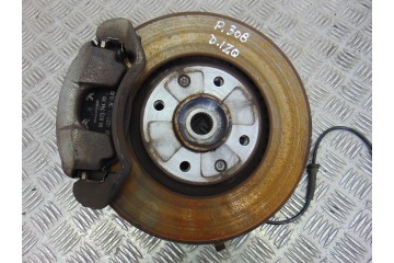 Mangueta delantera izquierda, Peugeot 308 Premium 2009