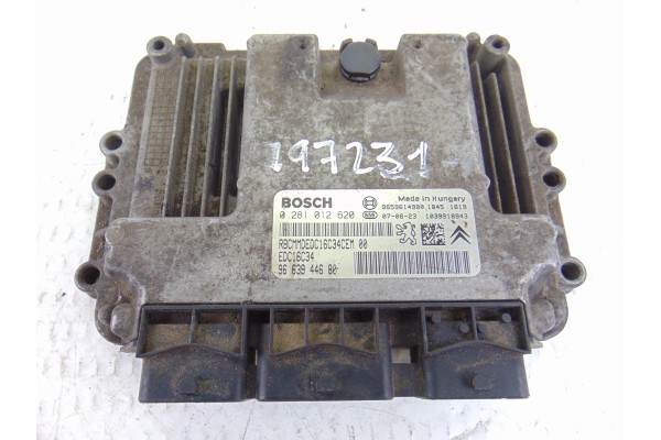 Centralita motor uce, Citroen Berlingo 1.6 HDi 75 SX Familiar, 9663944680