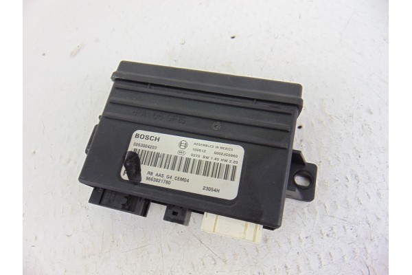 Módulo electrónico, Citroen C4 Picasso Exclusive 2010, 9663821780