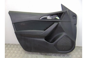 Guarnecido puerta delantera izquierda, Mazda 3 Berlina / Sedán (Bm/bn) Luxury 2014