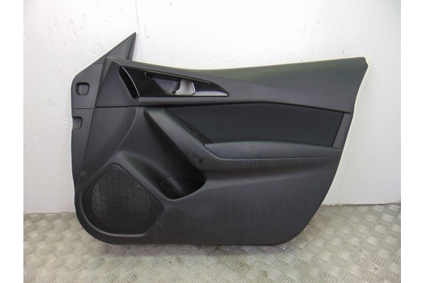Guarnecido puerta delantera derecha, Mazda 3 Berlina / Sedán (Bm/bn) Luxury 2014