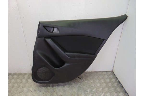 Guarnecido puerta trasera derecha, Mazda 3 Berlina / Sedán (Bm/bn) Luxury 2014
