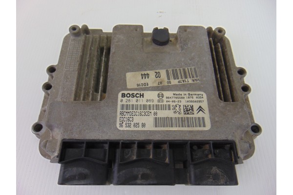 Centralita motor uce, Peugeot 206 Xt 2004, 9653202580