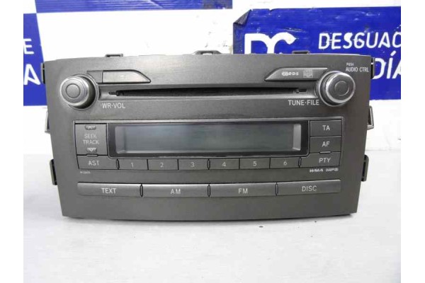 Sistema audio / radio cd, Toyota Auris (E15) Active 2007, 86120-02520