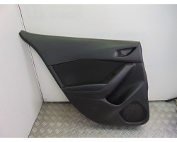 Guarnecido puerta trasera izquierda, Mazda 3 Berlina / Sedán (Bm/bn) Luxury 2014