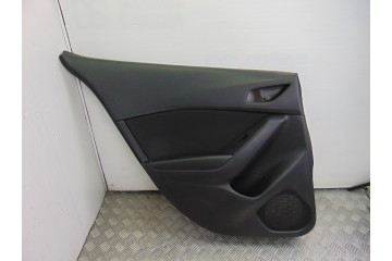 Guarnecido puerta trasera izquierda, Mazda 3 Berlina / Sedán (Bm/bn) Luxury 2014