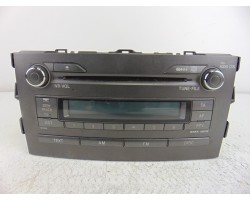 Sistema audio / radio cd, Toyota Auris (E15) Sol 2007, 86120-0250