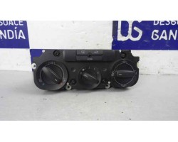 Mando calefaccion / aire acondicionado, Volkswagen Golf V (1K1)(10.2003) Conceptline (E) 2005